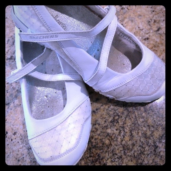 skechers mary janes with rhinestones